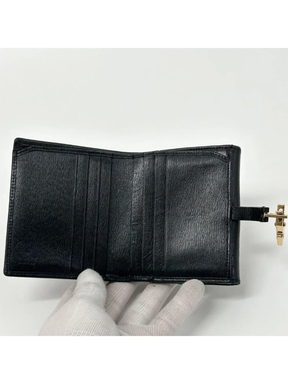 ★SOLD★ Gucci Archive Era Vintage Clip Jackie Wallet - Picture 10 of 13